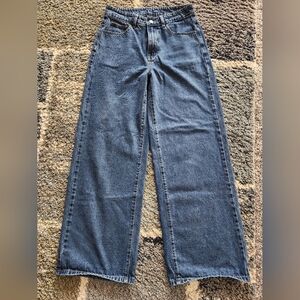 Classic Denim Wide Leg Women's Jeans